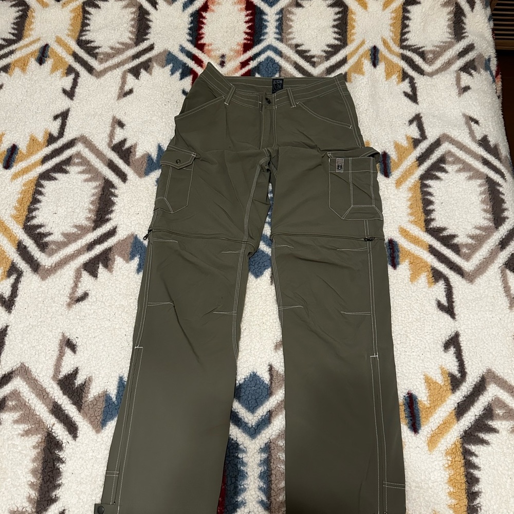 KÜHL Men's Renegade Pants Hiking Outdoor Lightweight Convertible Size 32 x 34